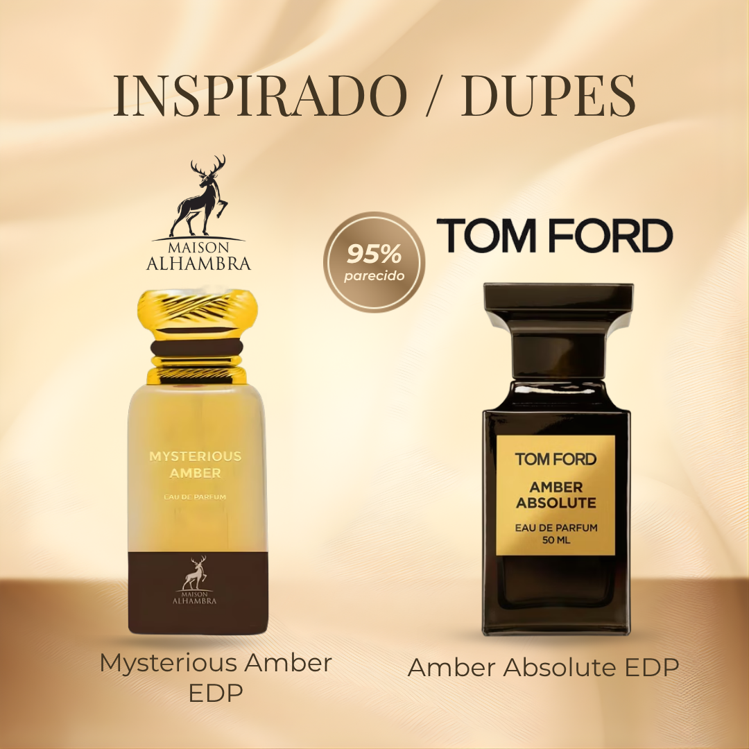 Maison Alhambra Mysterious Amber EDP 80 ml