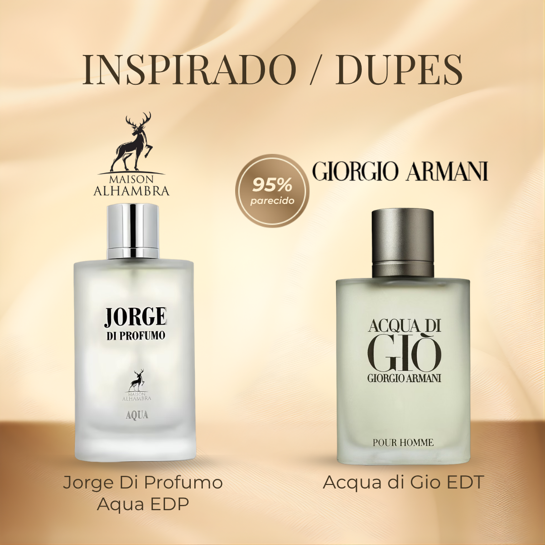 Maison Alhambra Jorge Di Profumo Aqua Edp 100 ml