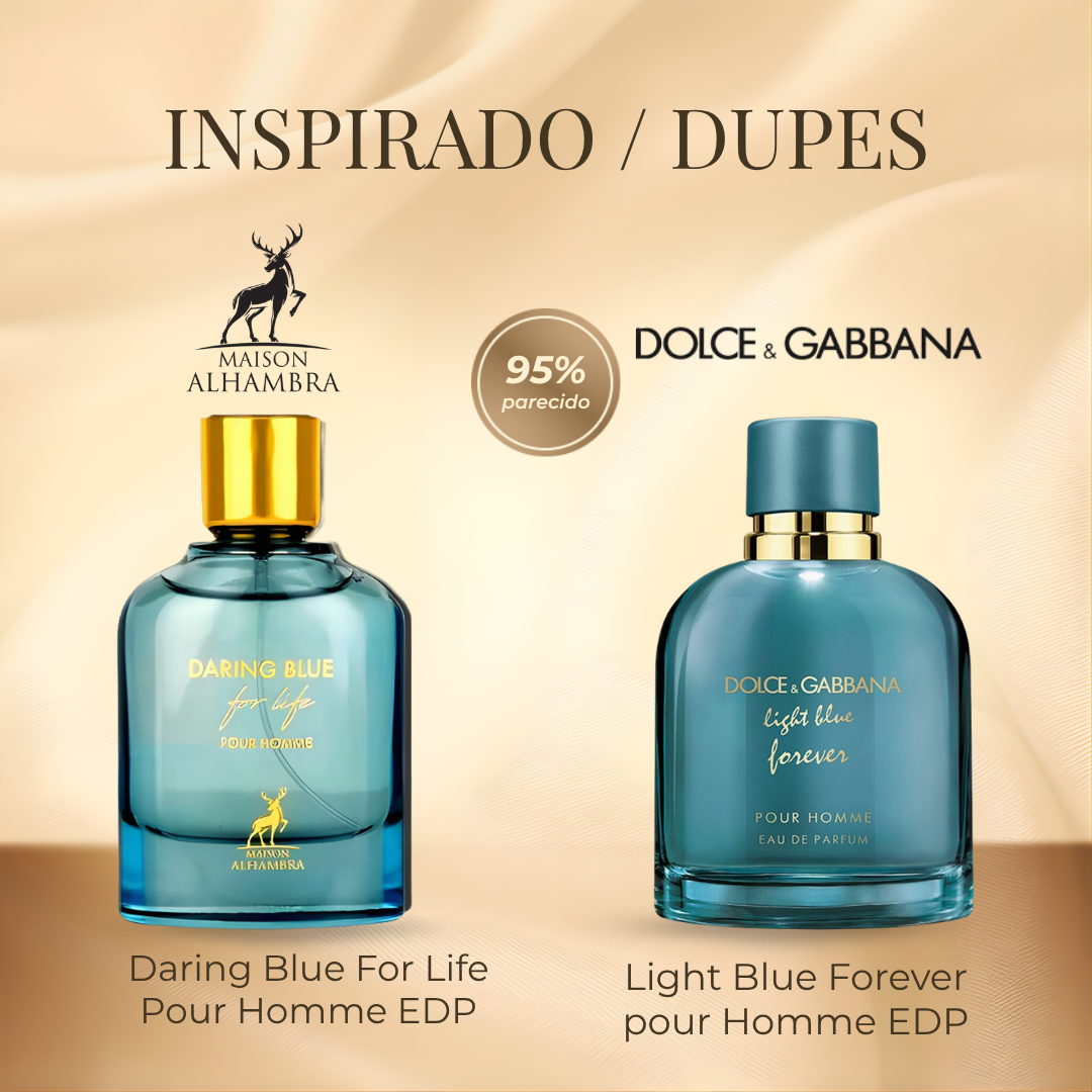 Maison al hambra Daring Blue For Life Pour Homme EDP 100 ml