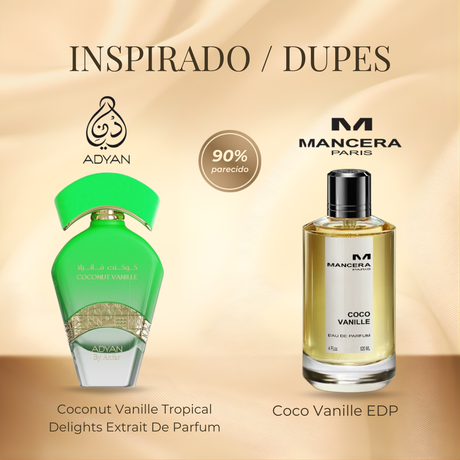 Adyan Coconut Vanille Tropical Delights Extrait De Parfum 100ml