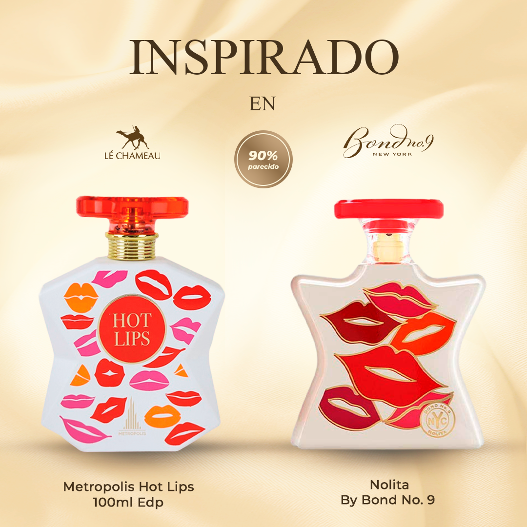 Metropolis Hot Lips 100ml Edp