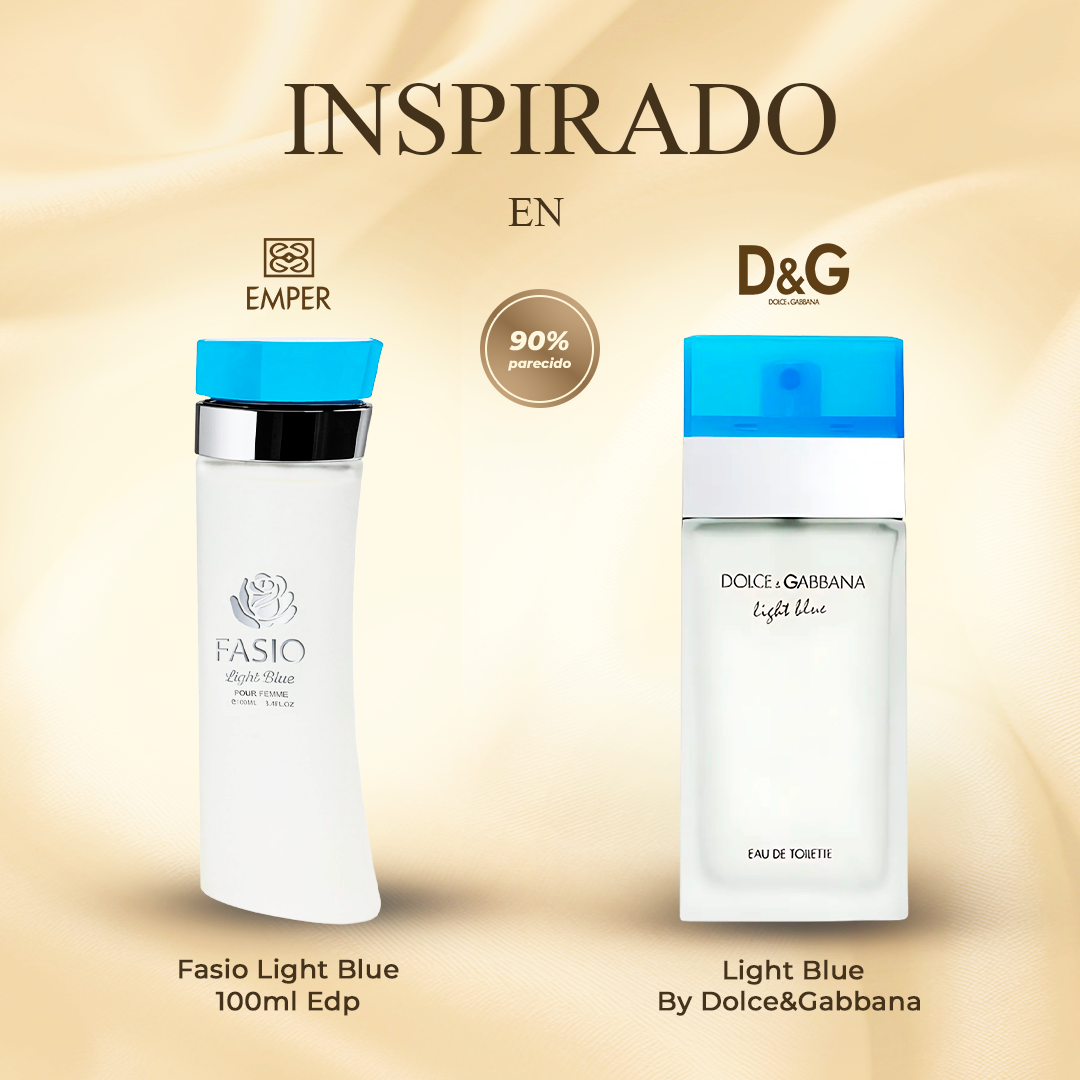 Fasio Light Blue Pour Femme 100ml Edp