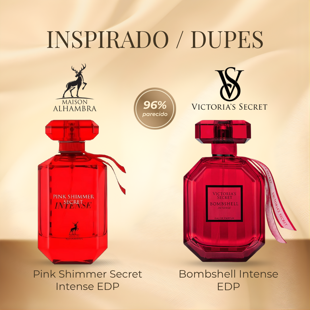Maison Alhambra Pink Shimmer Secret Intense Edp 100 ml