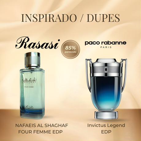Rasasi Nafaeis Al Shaghaf Four Homme EDP 100ml