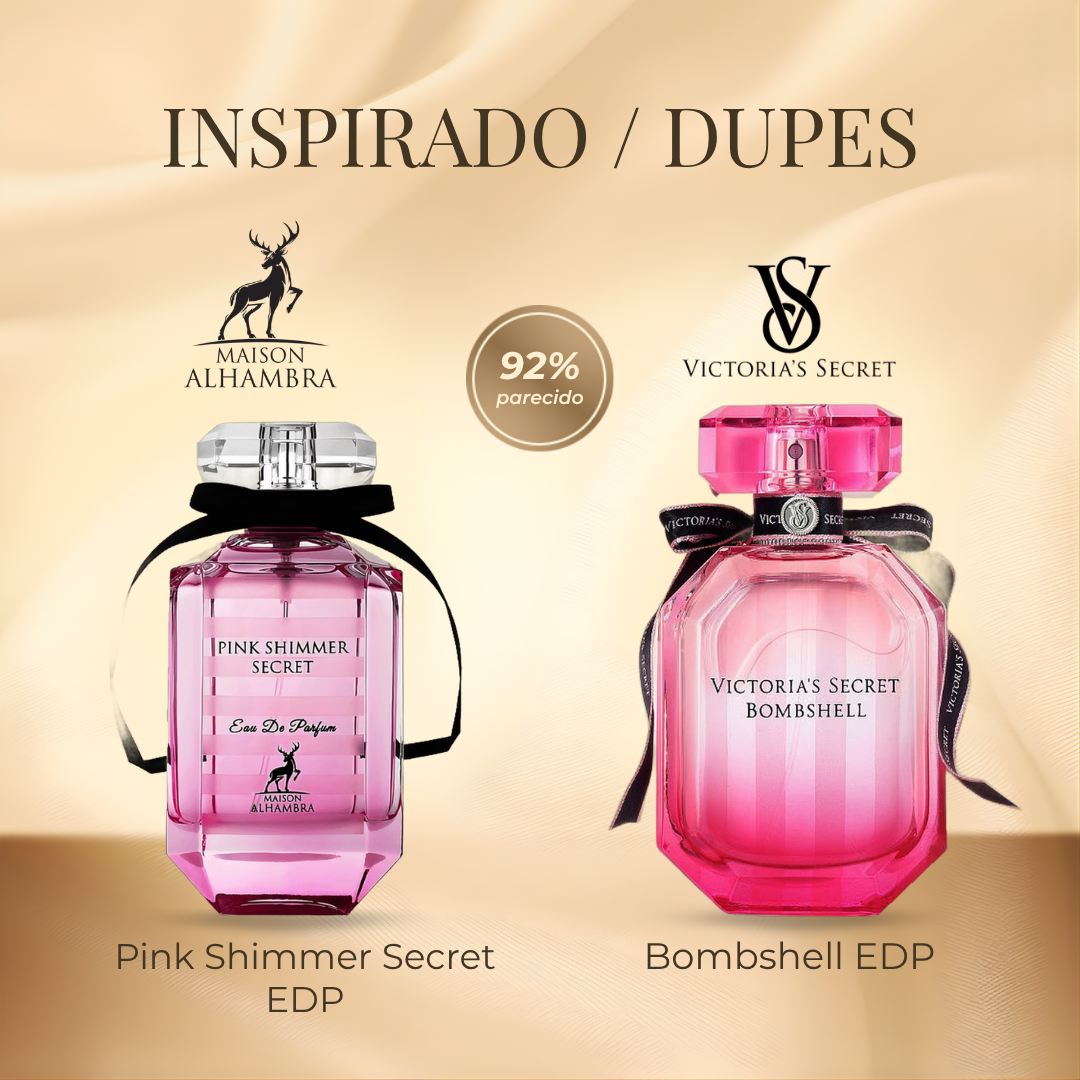 Maison al hambra Pink Shimmer Secret EDP 100 ml