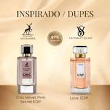 Maison al hambra Chic Velvet Pink Secret EDP