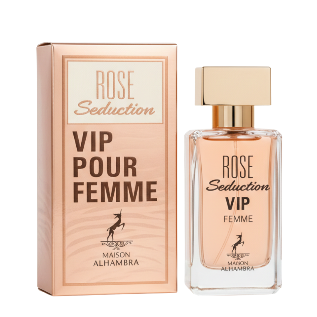 Maison al hambra Rose Seduction VIP Pour Femme EDP 100 ml